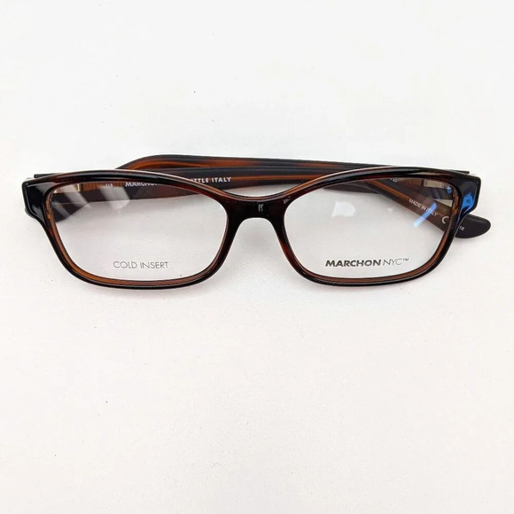 🕶️Made in Italy! Marchon Little Italy Capri Eyeglasses 53/15 140 /YHG649🕶️ - Picture 1 of 7